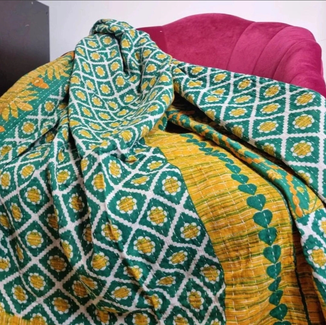 Kantha Blanket