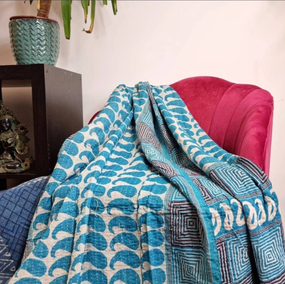 Kantha Blanket