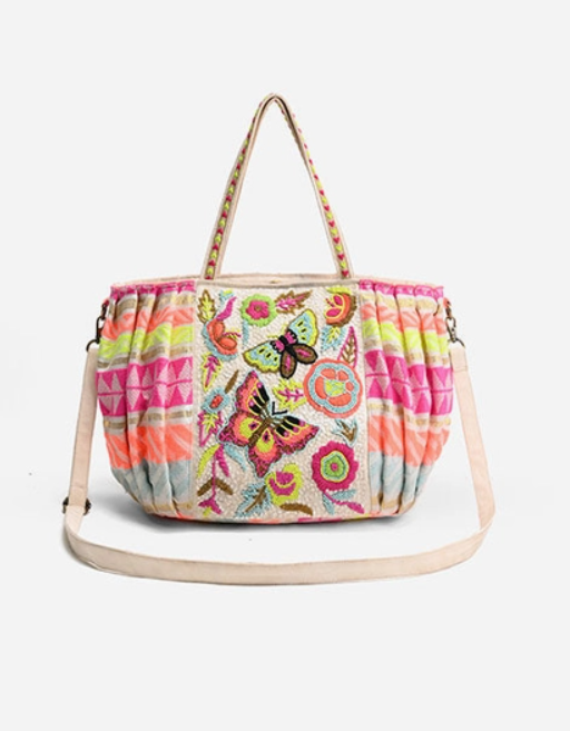Butterfly Kaleidescope Tote Bag