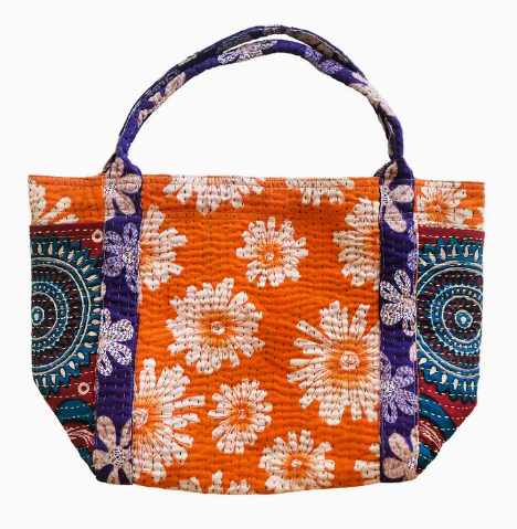 Kantha Carryall Tote Bag