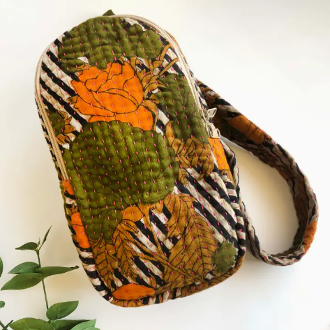 Kantha Sling Bag