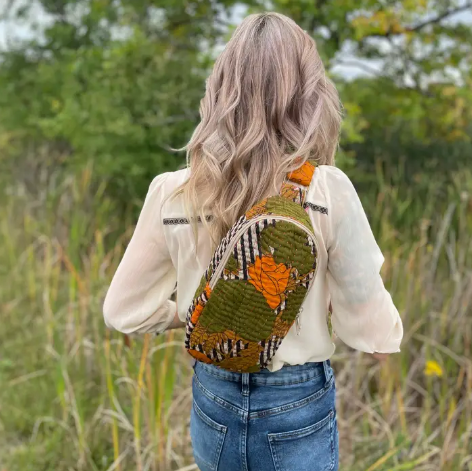 Kantha Sling Bag