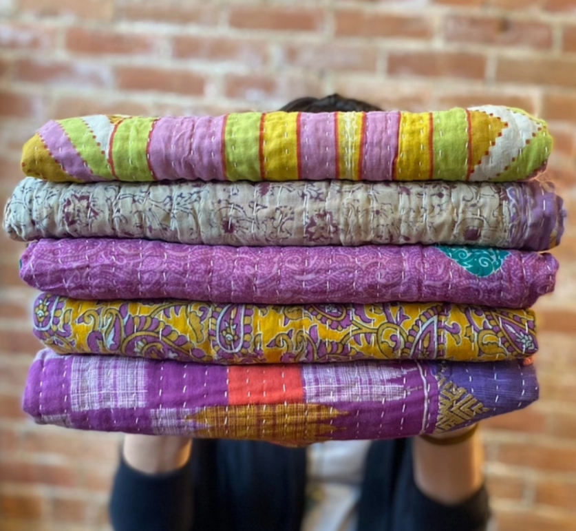 Kantha Blanket