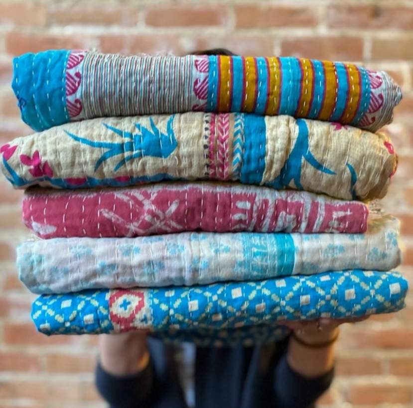 Kantha Blanket