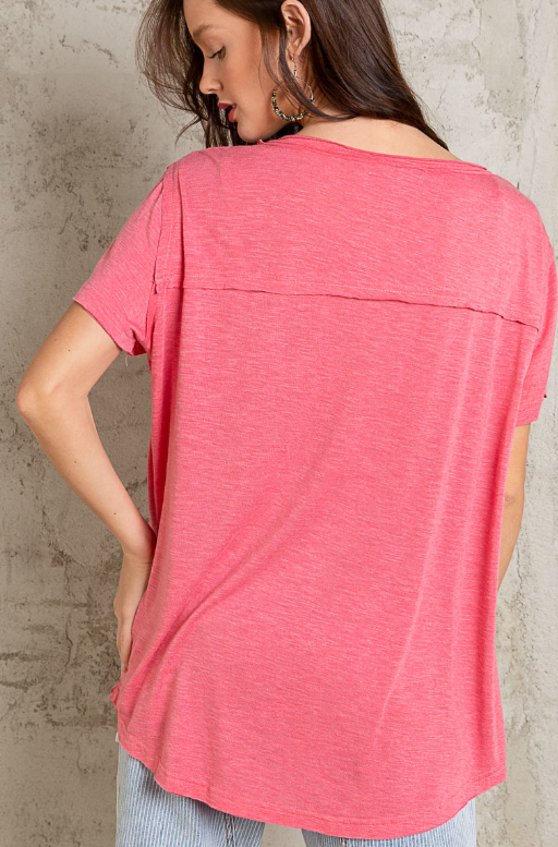 POL Scoop Neck Tee