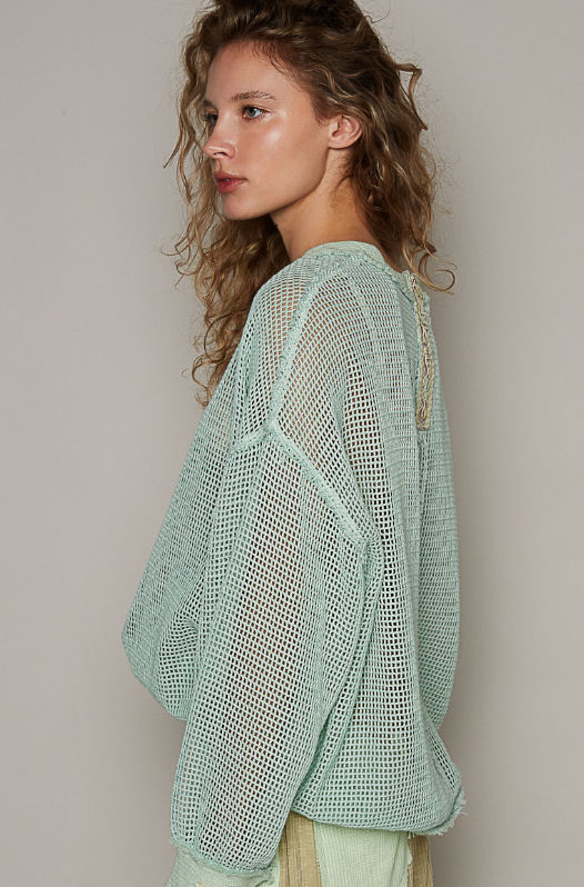 Gone Coastal Knit Top