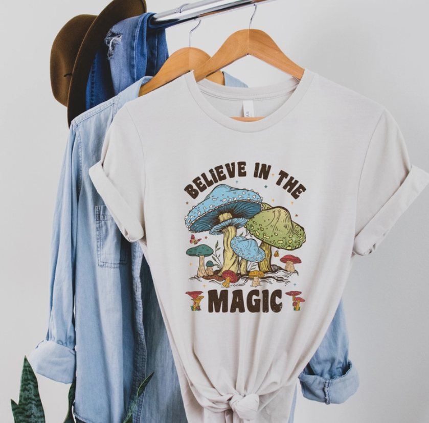 Mushroom Magic Graphic Tee