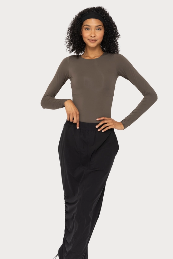 Long Sleeve Double Layered Bodysuit