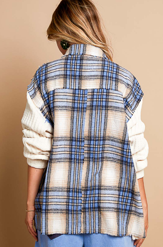 Rebel Rebel Flannel Top