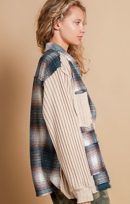 Rebel Rebel Flannel Top