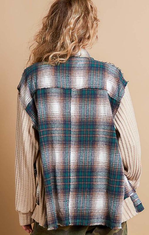 Rebel Rebel Flannel Top