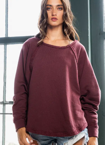 Wine-d Down Sweatshirt