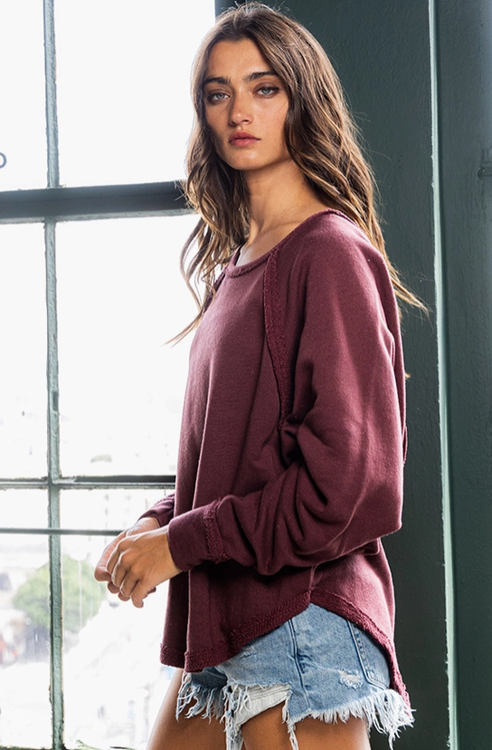 Wine-d Down Sweatshirt