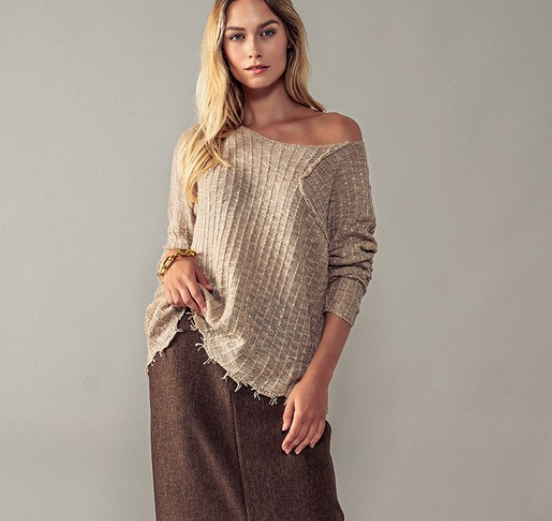 Fall Vibes Knit Sweater