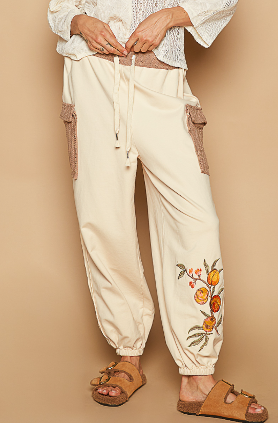 Georgia Peach Jogger Pants