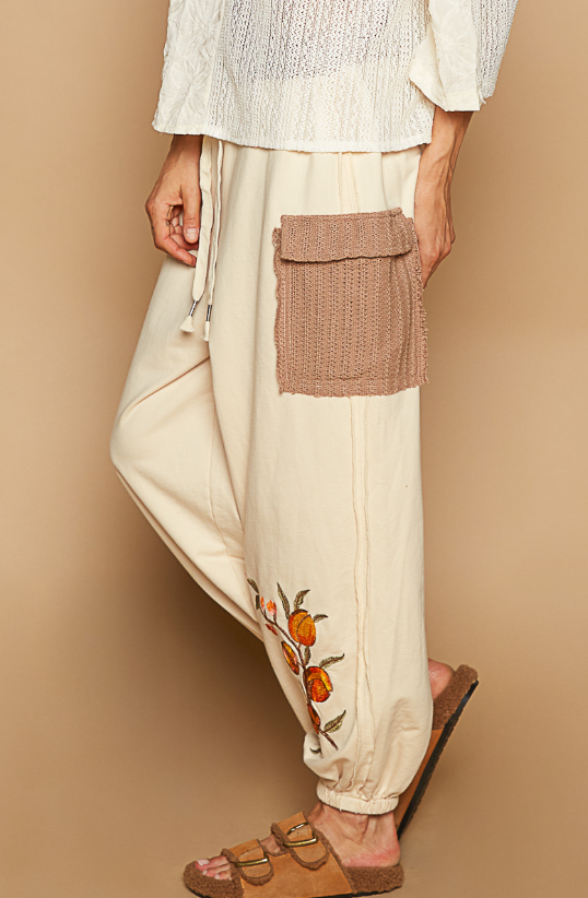 Georgia Peach Jogger Pants