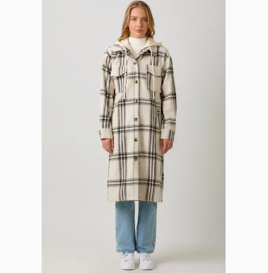 Rad in Plaid Twofer Coat