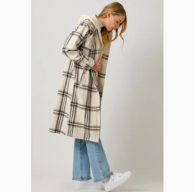 Rad in Plaid Twofer Coat