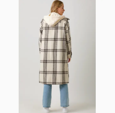 Rad in Plaid Twofer Coat