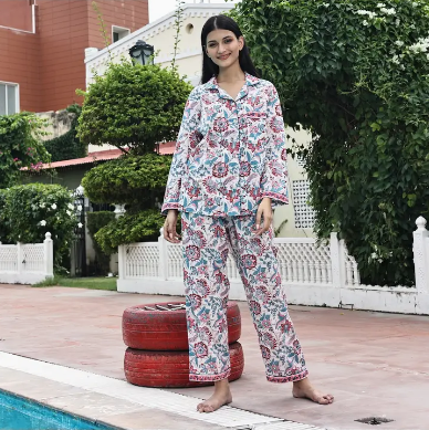 Cotton Voile Pajama Set