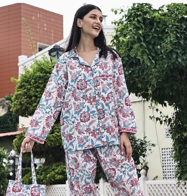 Cotton Voile Pajama Set