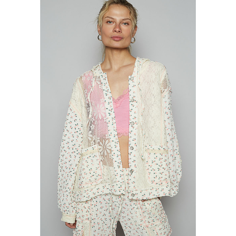 Love Of My Life Floral Lace Jacket