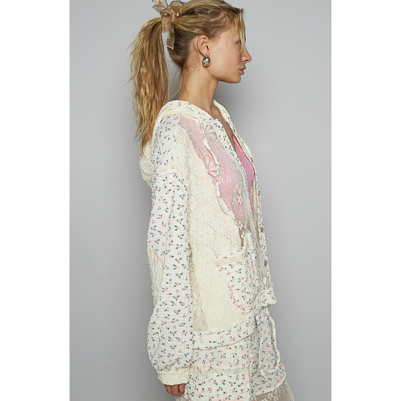 Love Of My Life Floral Lace Jacket