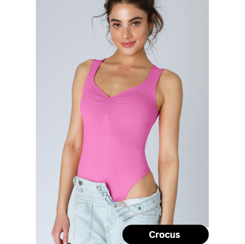 Shirred Bodysuits