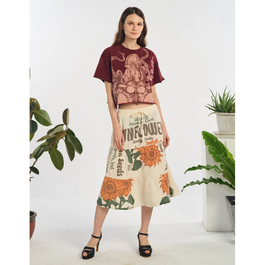 Sunflower Seeds Skirt