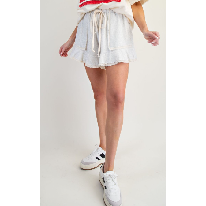 Dancing In The Rain Ruffle Shorts