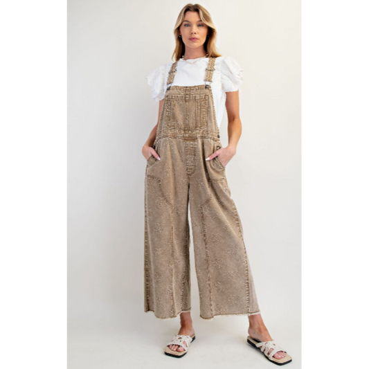 Lost Highway Wide Leg Overalls