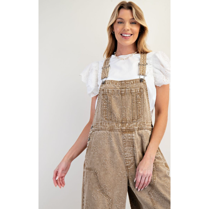 Lost Highway Wide Leg Overalls