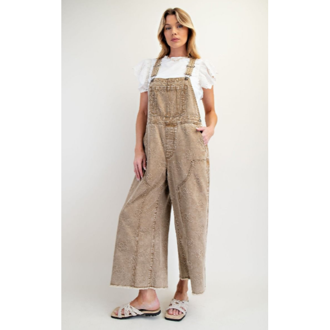 Lost Highway Wide Leg Overalls