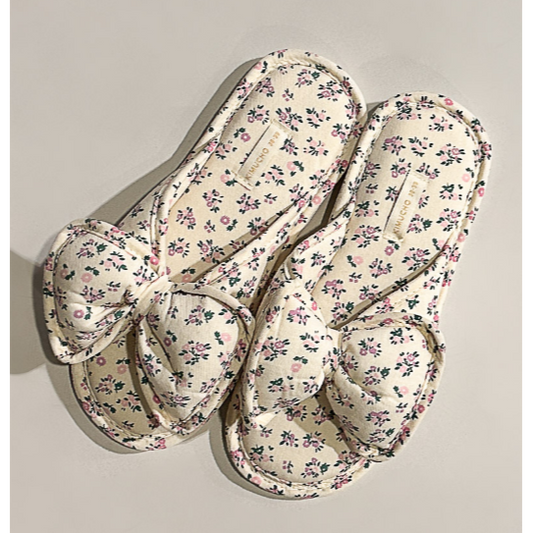 Pol Floral Slippers