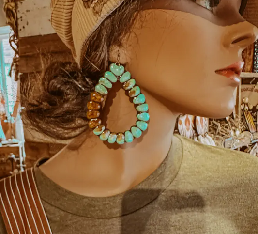 Turquoise Ravena Earrings