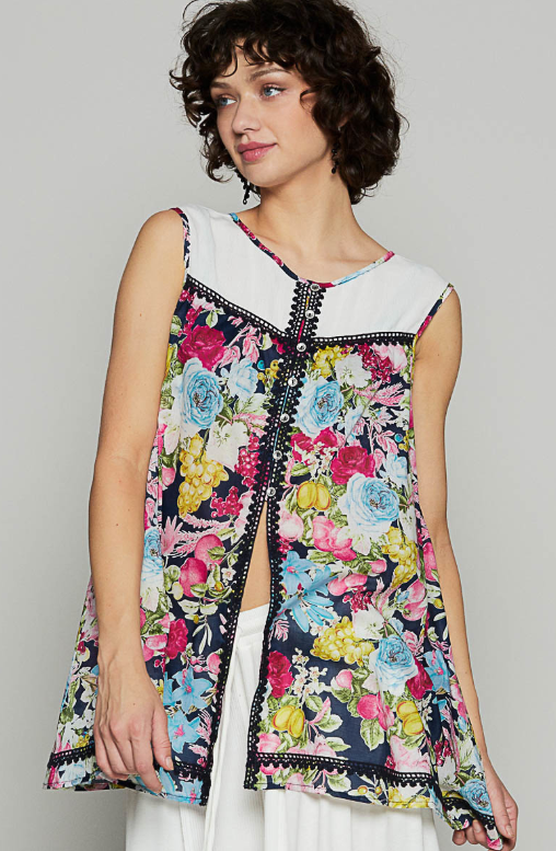 Rose Reverie Floral Top