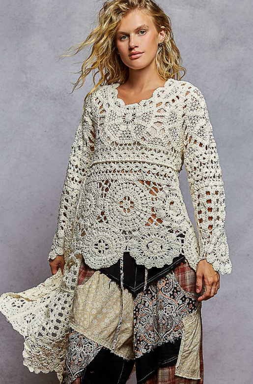 Daydreamer Hi-Lo Chenille Top
