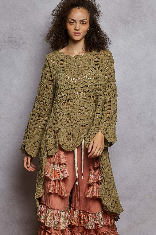 Daydreamer Hi-Lo Chenille Top