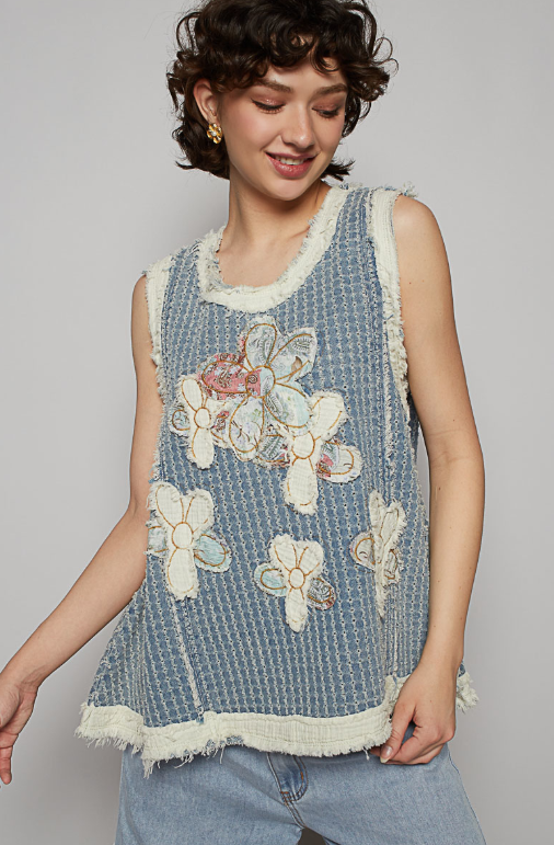 Give Me A Little Twill Top