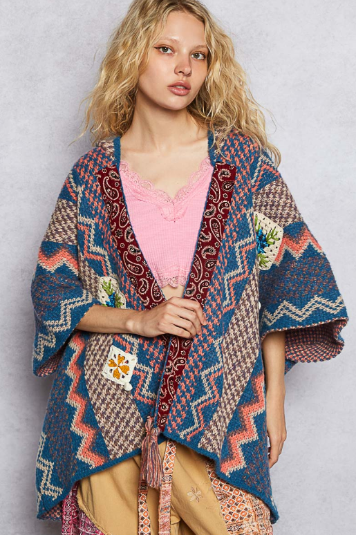 Nomad Drift Hooded Poncho