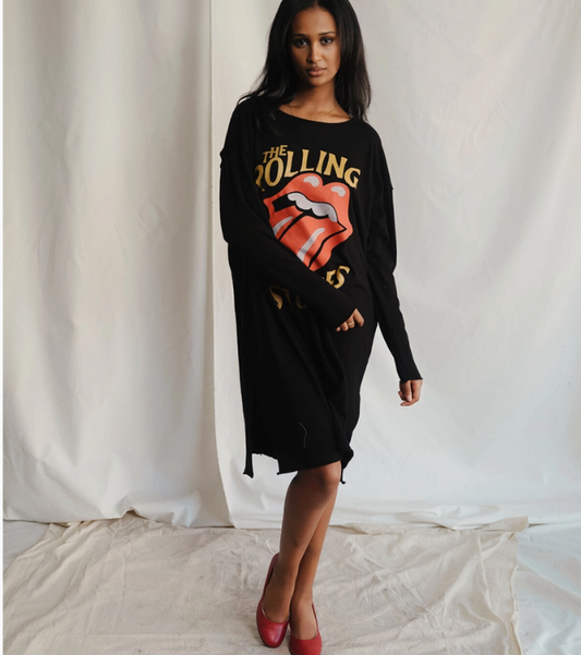 Rolling Stones Golden Era Graphic Dress
