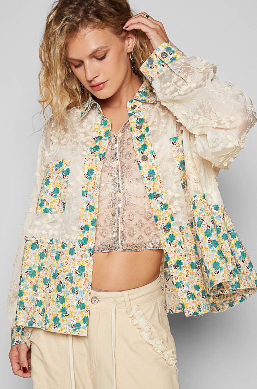 Juniper Floral Lace Top