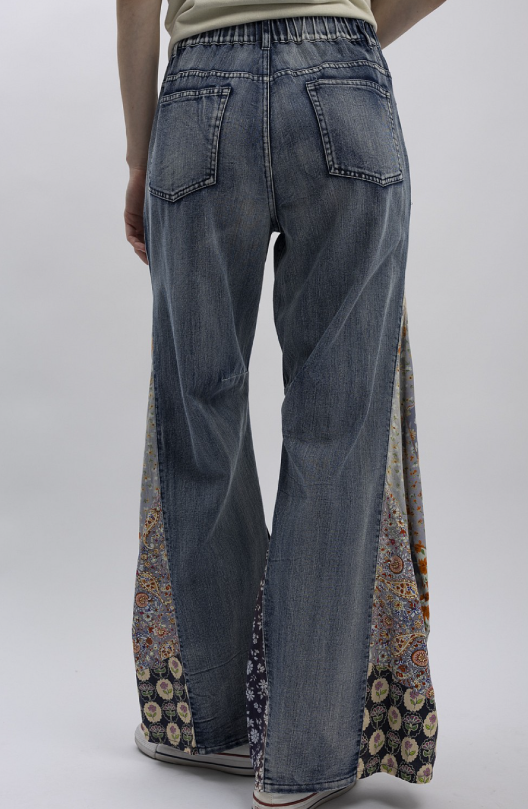 Never Better Patchwork Flares