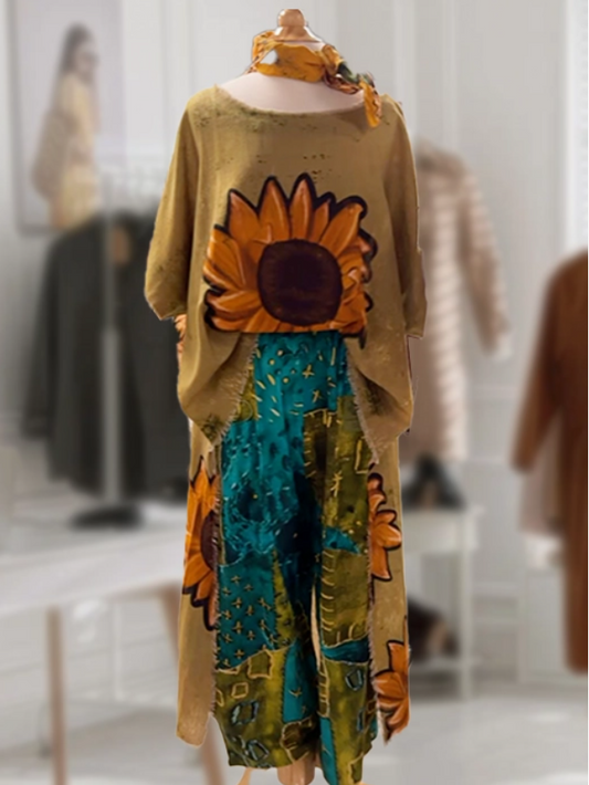 Sunflower Hi-Lo Tunic Top
