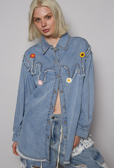 Laurel Canyon Denim Top