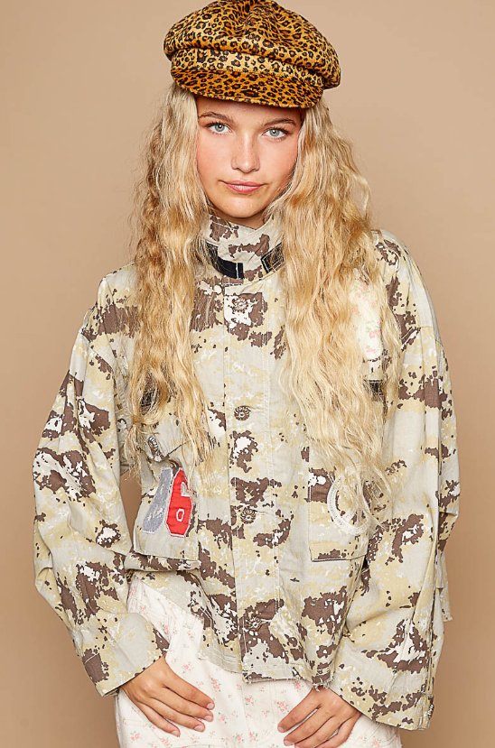 Hit the Scene Camo Jacket