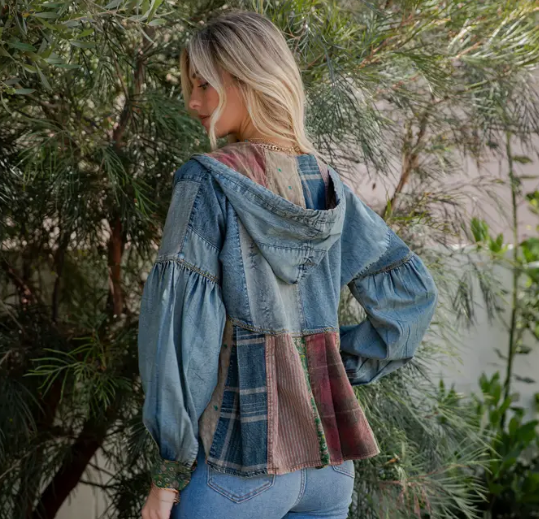 Lovelight Patchwork Hoodie