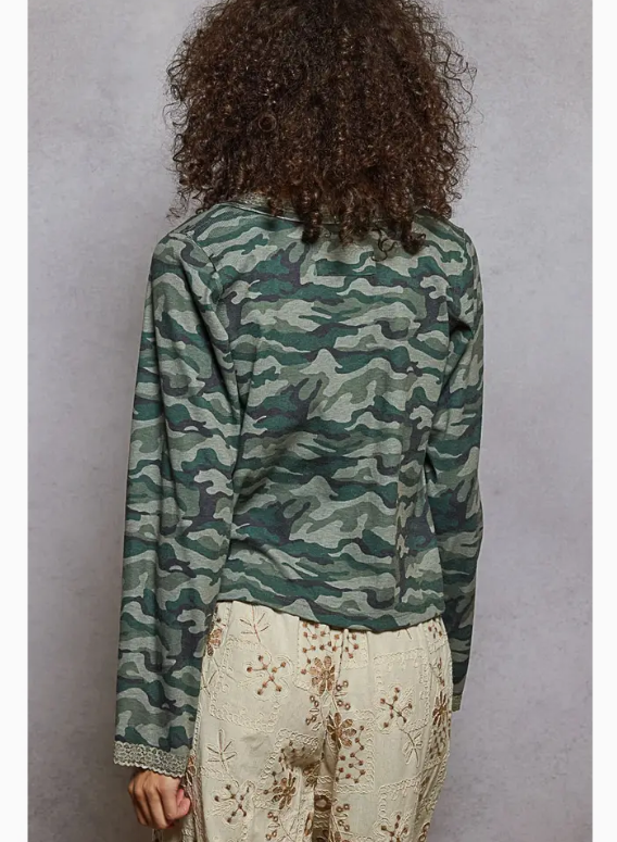 I Will Survive Camo Top *Final Sale*