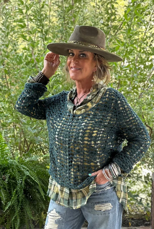 Caught By the Wind Overlay Top