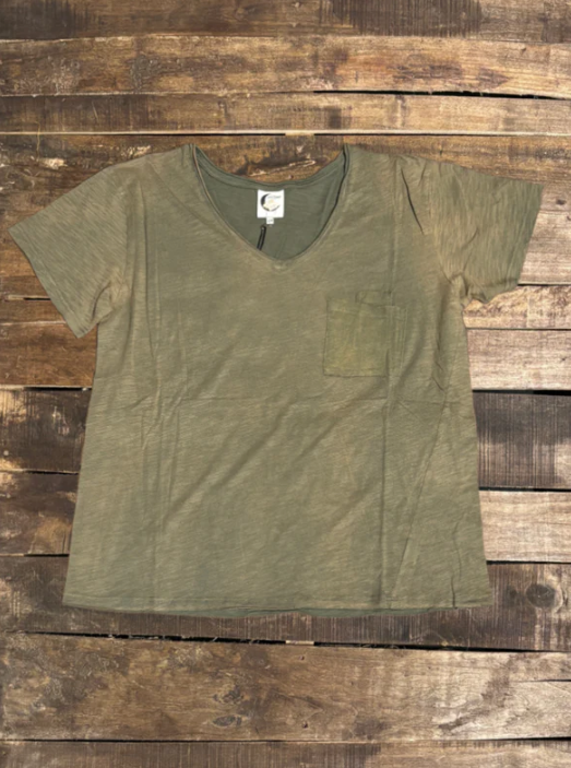 Moon Dance V-Neck Tee